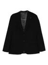 Liu •jo Single-breasted Blazer In Blue