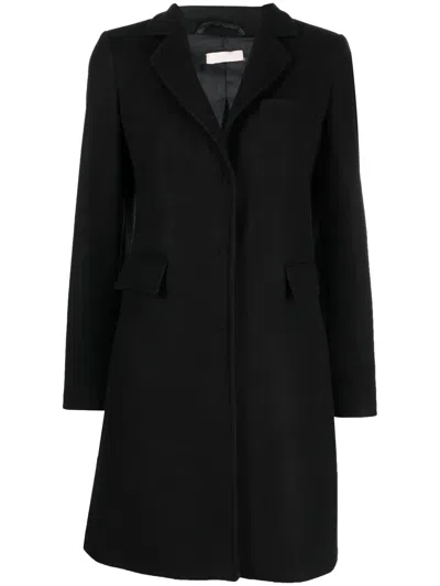 Liu •jo Single-breasted Tailored Coat In Black