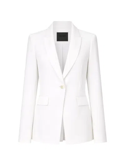 Liu •jo Single-breasted Slim-fit Blazer In White
