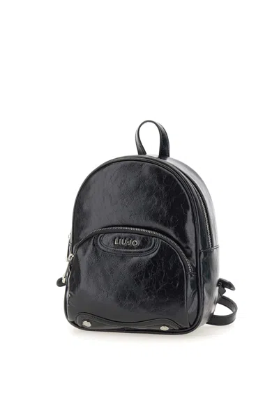 Liu •jo Sisik Backpack In Black