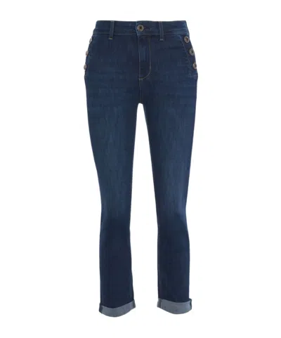 Liu •jo Skinny Jeans In Cotton In Blue