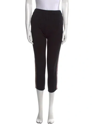 Pre-owned Liu •jo Skinny Leg Pants In Black