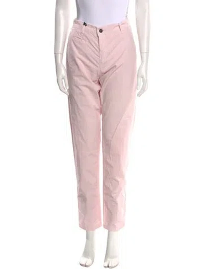 Pre-owned Liu •jo Skinny Leg Pants In Pink