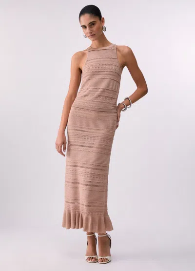 Liu •jo Liu Jo Skirt Ca6239-ma06s In Neutral