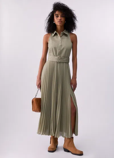 Liu •jo Liu Jo Peppermint Green Cotton Skirt