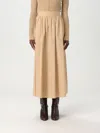 Liu •jo Skirt Liu Jo Woman Color Beige In Beige