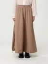 Liu •jo Skirt Liu Jo Woman Color Beige In Neutral