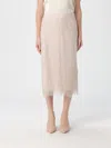 Liu •jo Skirt Liu Jo Woman Color Beige In Neutral