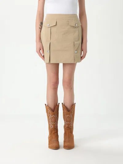 Liu •jo Skirt Liu Jo Woman Color Beige In Nude