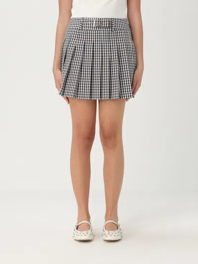 LIU •JO SKIRT LIU JO WOMAN COLOR BLACK,G90807002