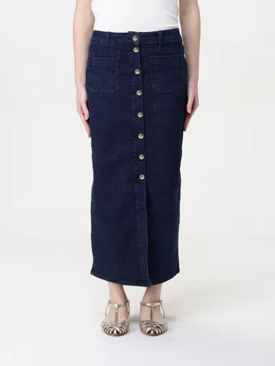 Liu •jo Skirt Liu Jo Woman Color Blue