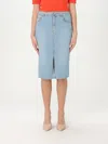 Liu •jo Skirt Liu Jo Woman Color Blue In Blau