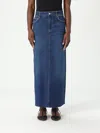 Liu •jo Skirt Liu Jo Woman Color Denim In Denim