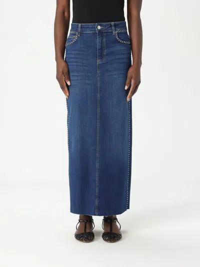 Liu •jo Skirt Liu Jo Woman Color Denim
