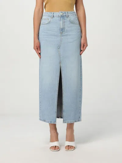Liu •jo Skirt Liu Jo Woman Color Denim In Blue
