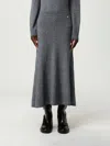 Liu •jo Skirt Liu Jo Woman Color Grey In Gray
