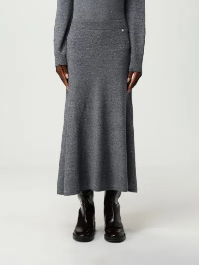 Liu •jo Skirt Liu Jo Woman Color Grey In Gray