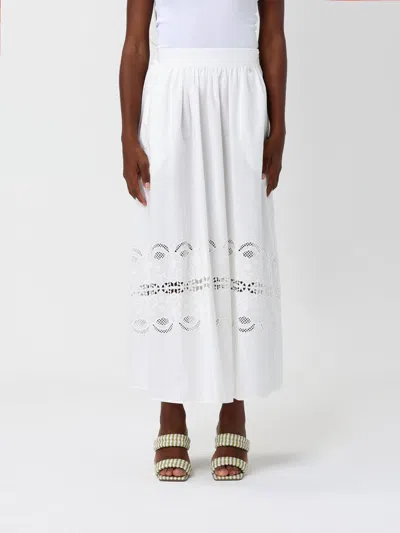 Liu •jo Skirt Liu Jo Woman Color Ivory In White