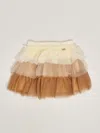 Liu •jo Skirt Liu Jo Kids Color Butter In Burro