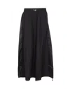 Liu •jo Elasticated-waist Midi Skirt In Black