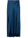 Liu •jo Liu Jo Flowing Blue Maxi Skirt With High Waist Design In Blue