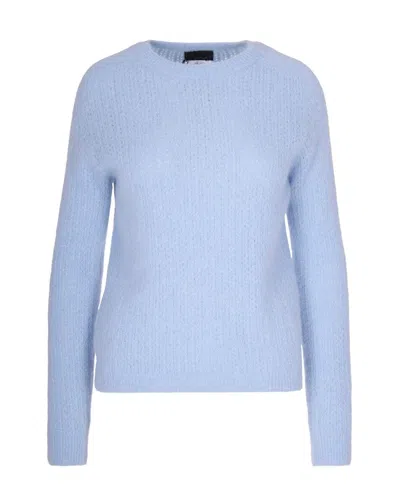 LIU •JO SKY BLUE CREWNECK SWEATER