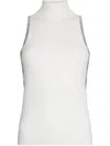 Liu •jo Liu Jo White Knit Gilet In White