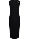 Liu •jo Sleeveless Sheath Dress In Black