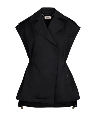 Liu •jo Sleeveless Vest In Black
