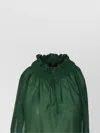 Liu •jo Sleeveless Wide Model Top In Apple Green
