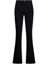 Liu •jo Liu Jo Slim Black Flared Jeans In Black