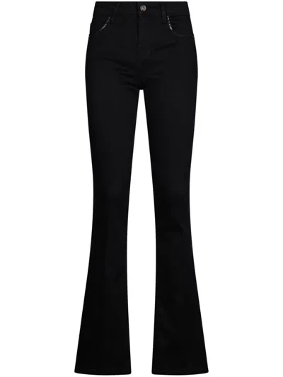 Liu •jo Liu Jo Slim Black Flared Jeans