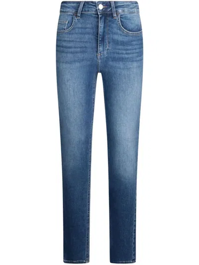 LIU •JO SLIM BLUE JEANS WITH POCKETS