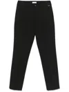 Liu •jo Slim-cut Trousers In Black