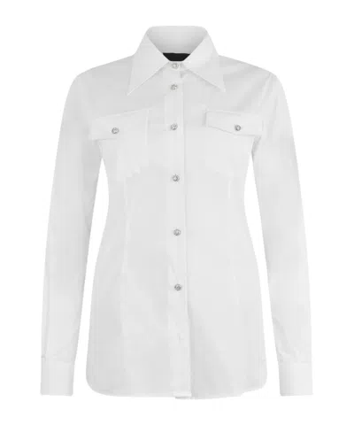 Liu •jo Liu Jo Slim Fit Shirt In White