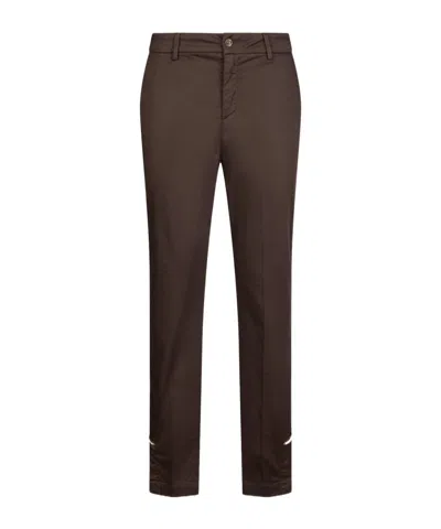 Liu •jo Slim-fit Chinos In Gray