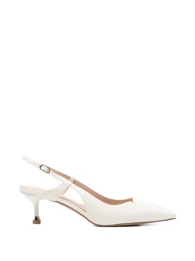 Liu •jo Slingback Pointed Pumps In White
