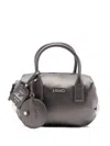 Liu •jo Small Bag With Charm In Gray