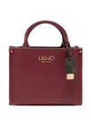Liu •jo Small Bag With Charm In Red