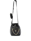 Liu •jo Small Bucket Bag In Black