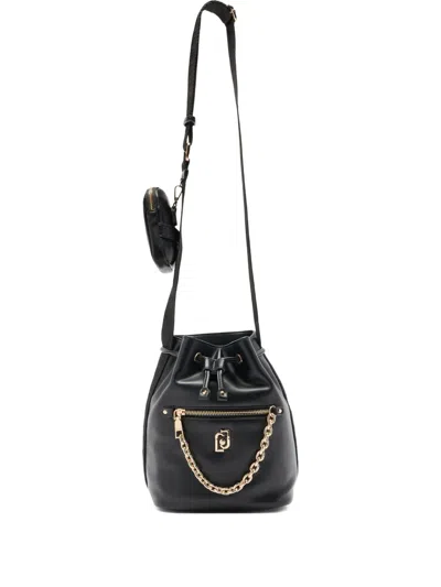 Liu •jo Small Bucket Bag In Black