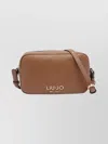 Liu •jo Small Camera Bag With Adjustable Studded Strap In Brown