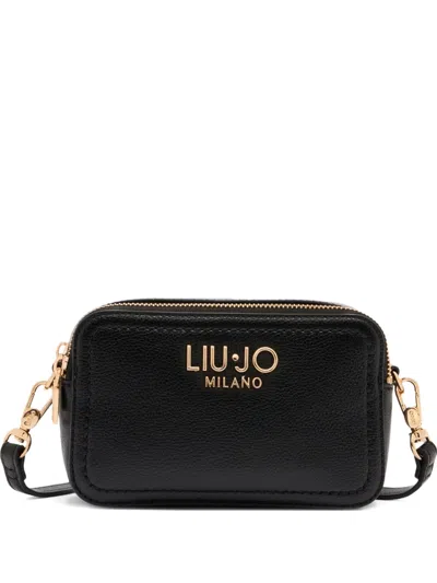 Liu •jo Small Crossbody Bag In Black