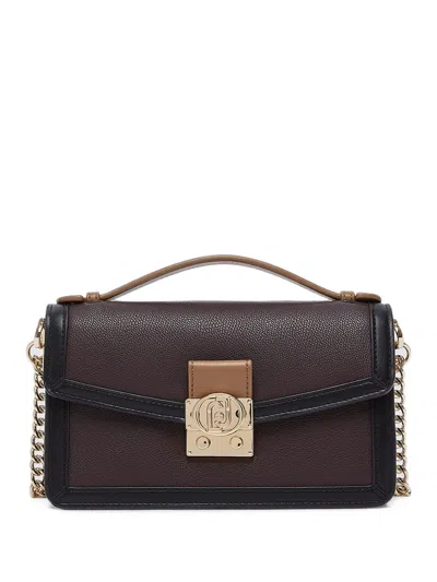 Liu •jo Small Crossbody Bag In Brown
