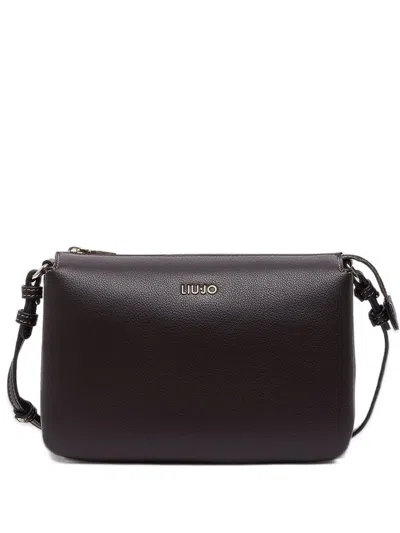 Liu •jo Small Crossbody Bag In Brown