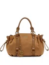 Liu •jo Small Drawstring Bag In Brown