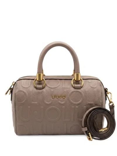 Liu •jo Small Handbag With Logo In Purple