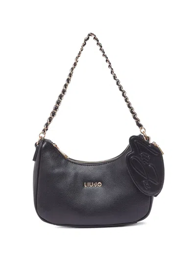 Liu •jo Small Hobo Shoulder Bag In Purple