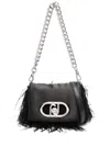 Liu •jo Small La Puffy Cross Body Bag In Black