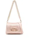 Liu •jo Small La Puffy Cross Body Bag In Neutrals